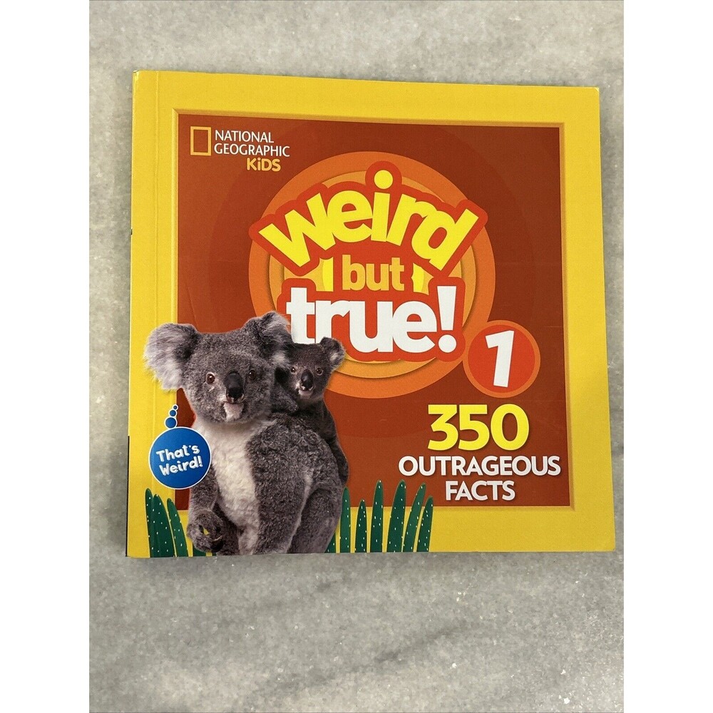 Weird But True 1: 350 Outrageous Facts Kids Book, Excellent condition, Paperback